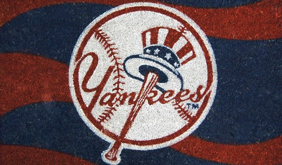 New York Yankees Jute Door Mat
