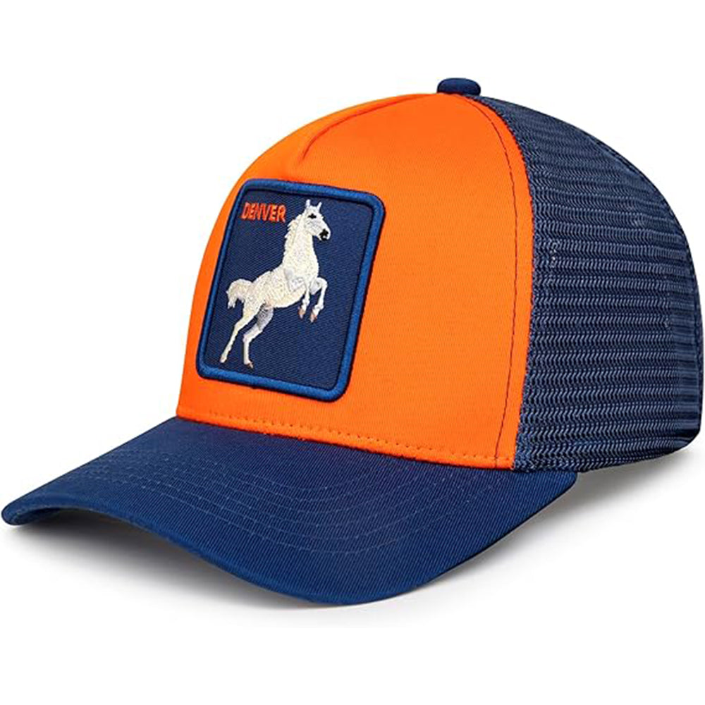 Denver Patch Mesh Trucker Snapback Hat