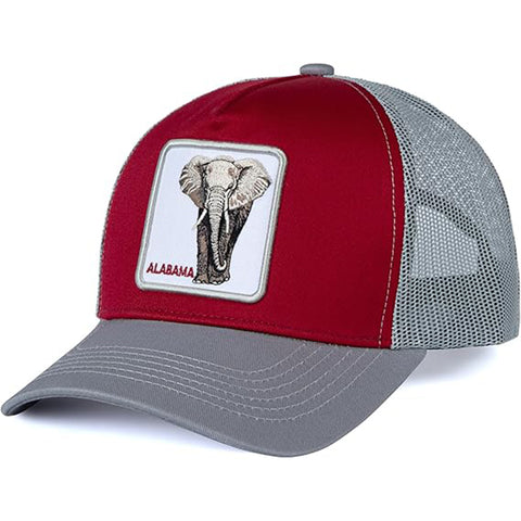 Alabama Patch Mesh Trucker Snapback Hat