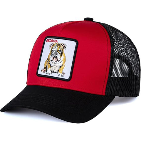 Georgia Patch Mesh Trucker Snapback Hat