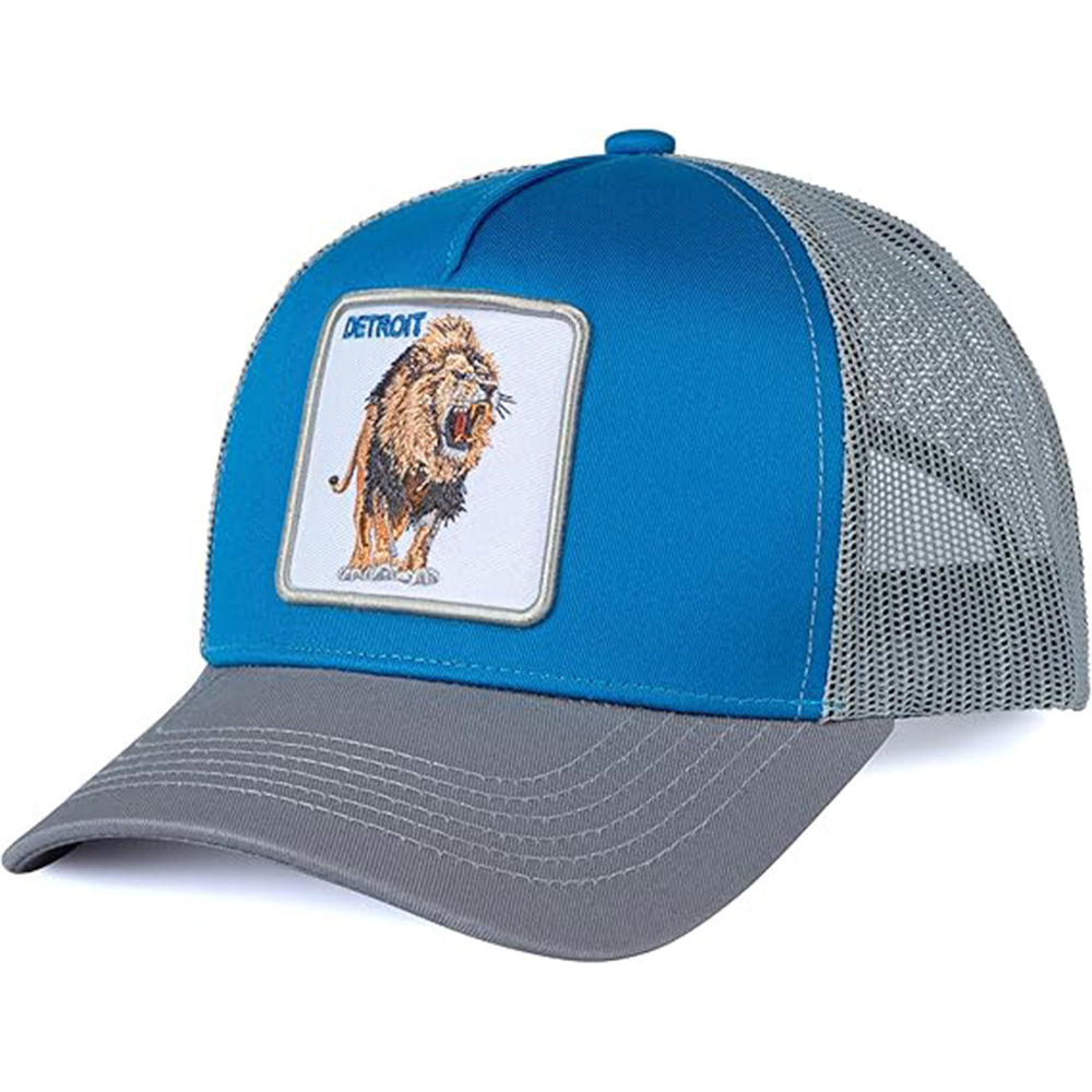 Detroit Patch Mesh Trucker Snapback Hat