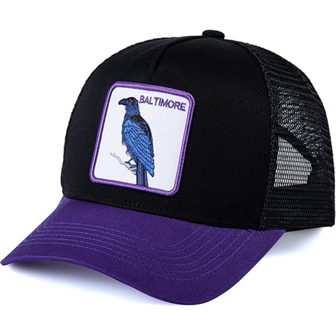 Baltimore Patch Mesh Trucker Snapback Hat