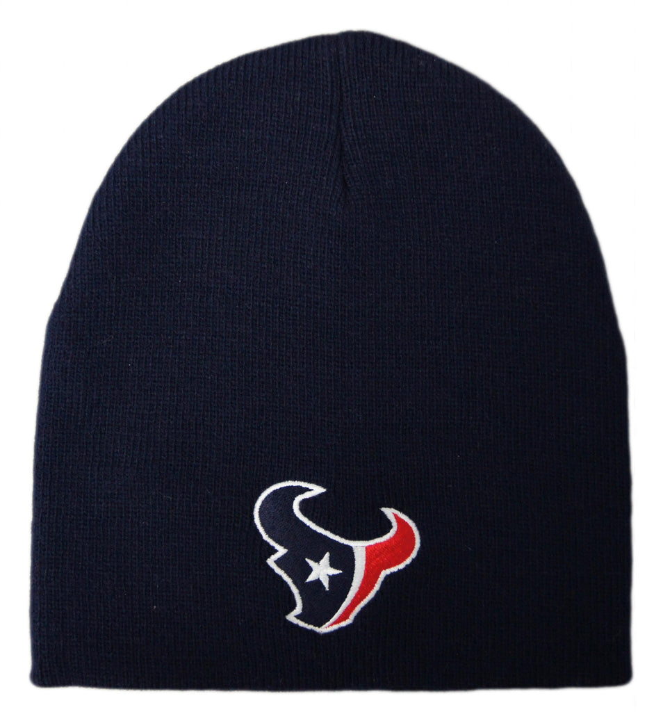 Houston Texans Team Color Cuffless Knit Beanie