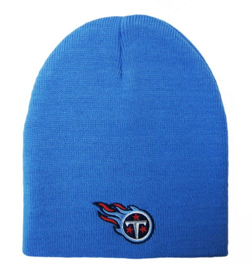 Tennessee Titans Team Color Cuffless Knit Beanie