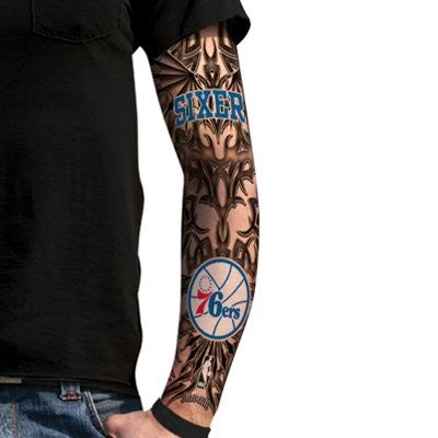 Philadelphia 76ers Tattoo Sleeve