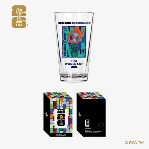 FIFA World Cup 2026 Host City 16oz Pint Glass - New York/New Jersey