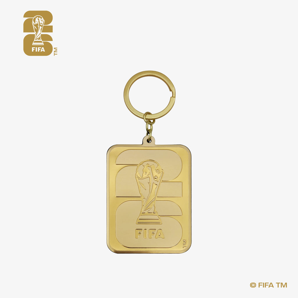 FIFA World Cup 2026 2D Trophy Emblem Keychain