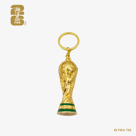 FIFA World Cup 2026 3D Trophy Keychain - 2.5"