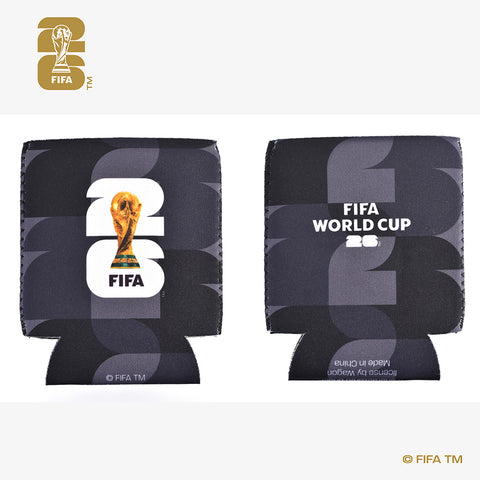 FIFA World Cup 2026 Emblem Koozie - Black