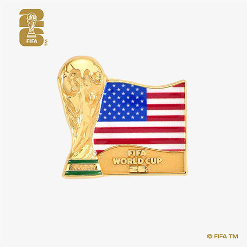 FIFA World Cup 2026 Host Country Trophy Pin - USA