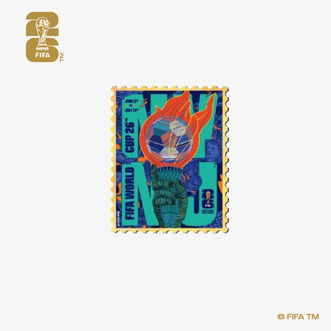 FIFA World Cup 2026 Host City Poster Pin - New York/New Jersey