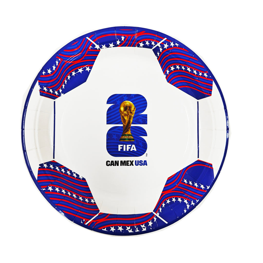 FIFA World Cup 2026 9" Dinner Plate - 8 Count - USA