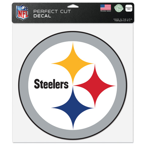 Pittsburgh Steelers 12" x 12" Logo Decal
