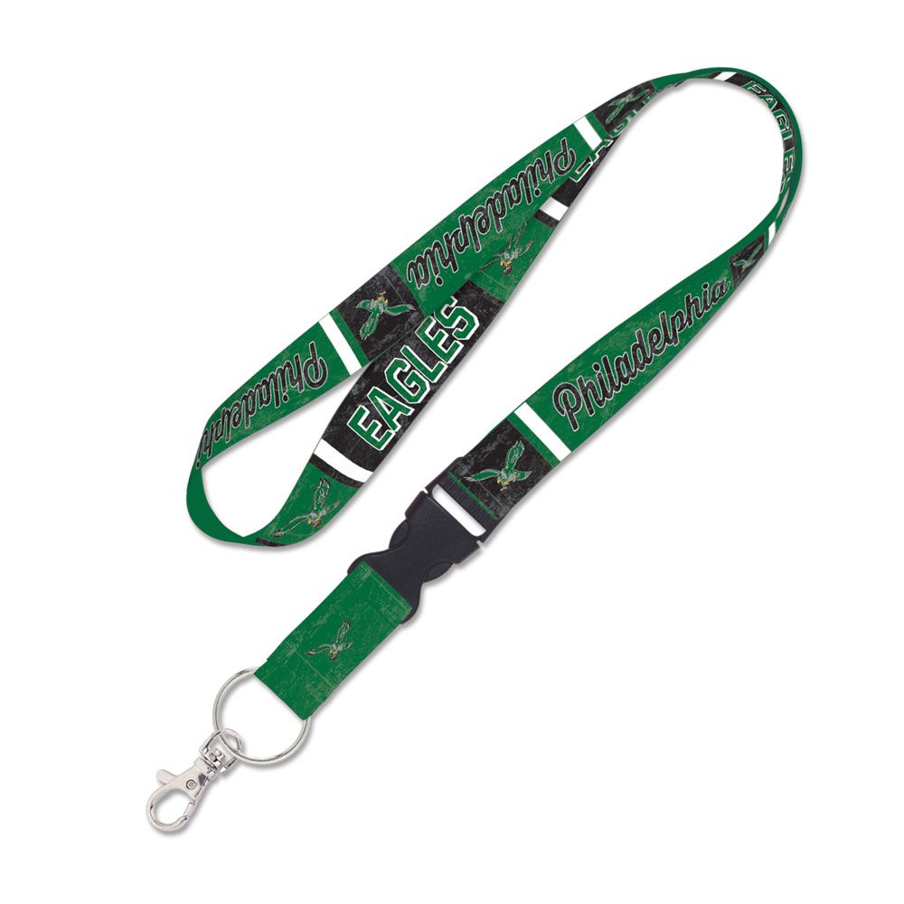 Philadelphia Eagles Retro Lanyard w/detachable buckle