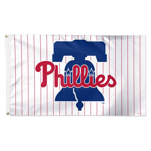 Philadelphia Phillies 3' x 5' Deluxe House Flag - Pinstripe