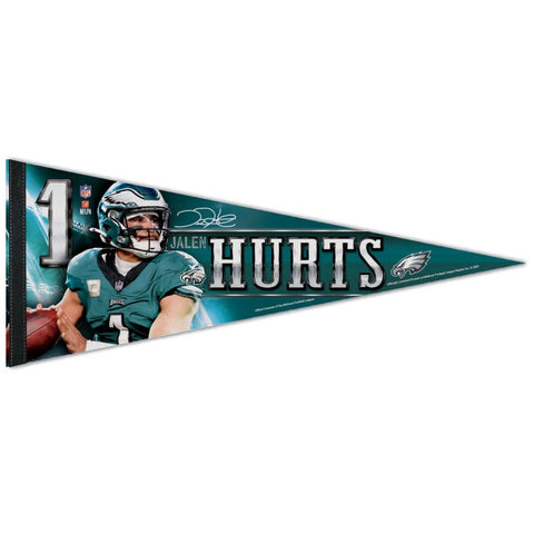 Jalen Hurts Philadelphia Eagles Premium Pennant
