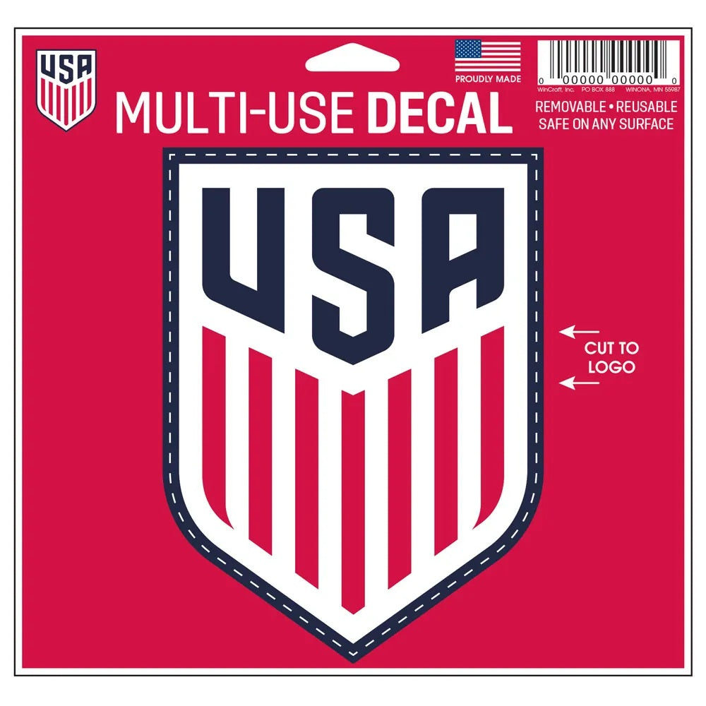 US Men's National Team 4 1/2" Multi-Use Die Cut Decal