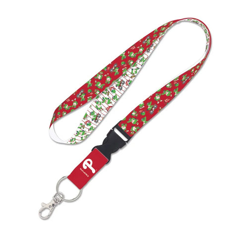 Philadelphia Phillies Phanatic Mascot Lanyard - All Over Print