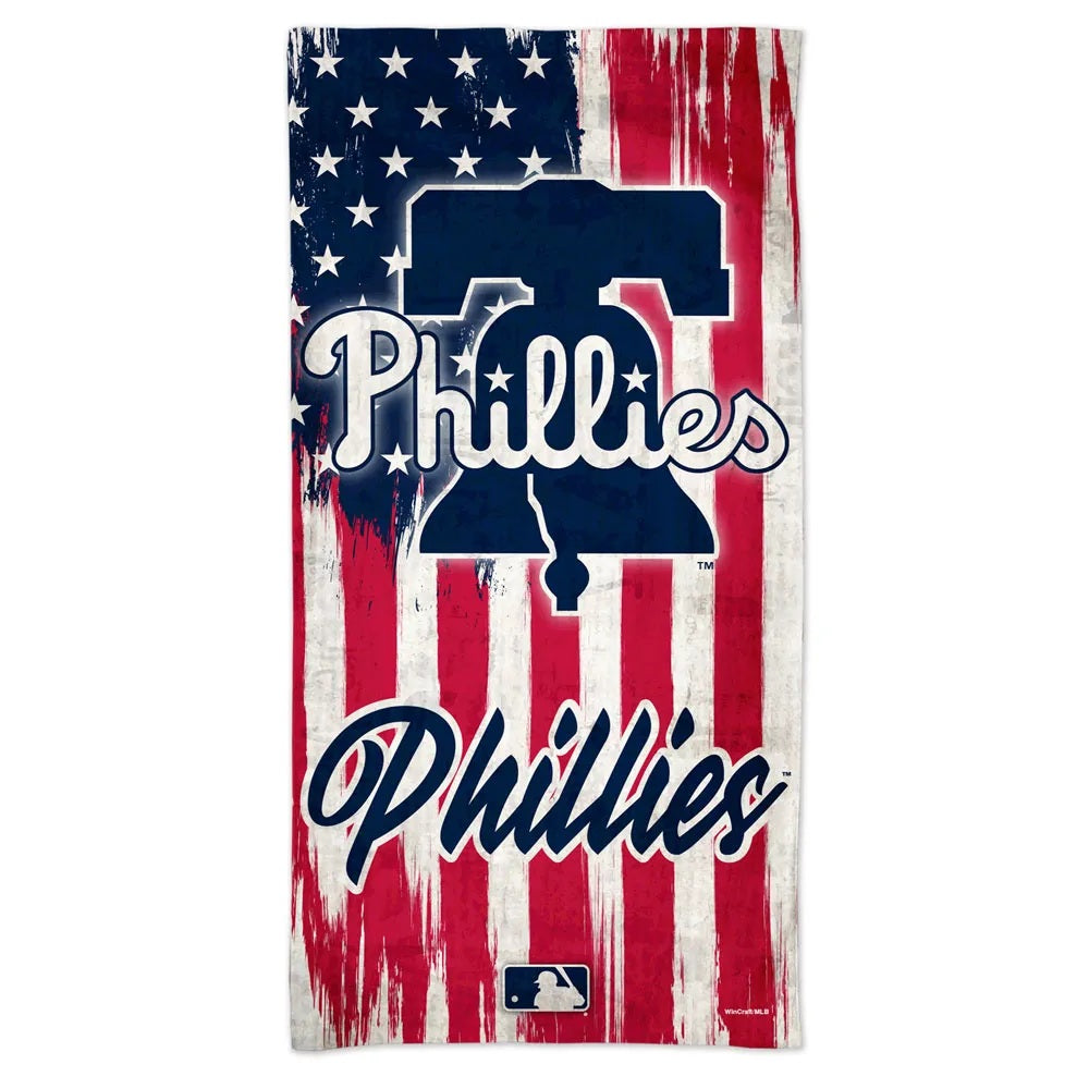 Philadelphia Phillies 30" x 60" Spectra Beach Towel - Americana