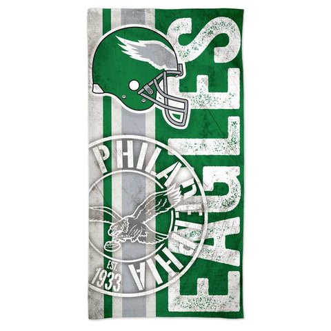Philadelphia Eagles Retro 30" x 60" Spectra Beach Towel