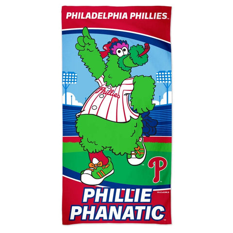 Phillie Phanatic 30" x 60" Spectra Beach Towel