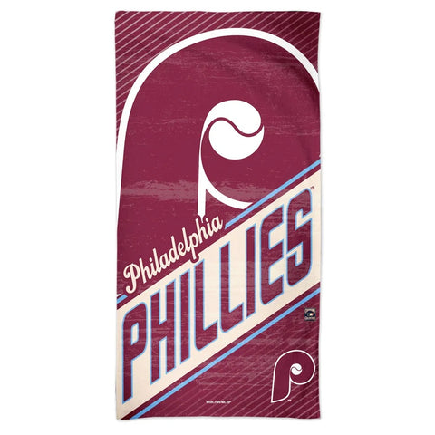 Philadelphia Phillies Retro 30" x 60" Spectra Beach Towel