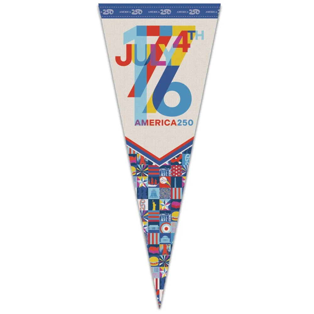 America 250 Premium Pennant 12" x 30"