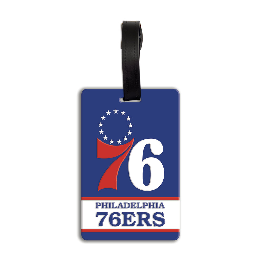 Philadelphia 76ers PVC Bag Tag