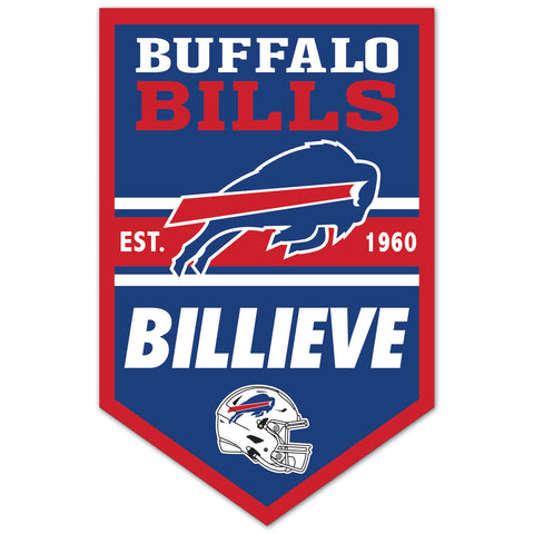 Buffalo Bills 11" x 17" Banner Sign