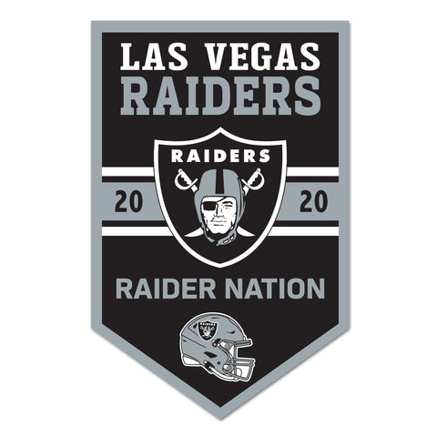 Las Vegas Raiders 11" x 17" Banner Sign