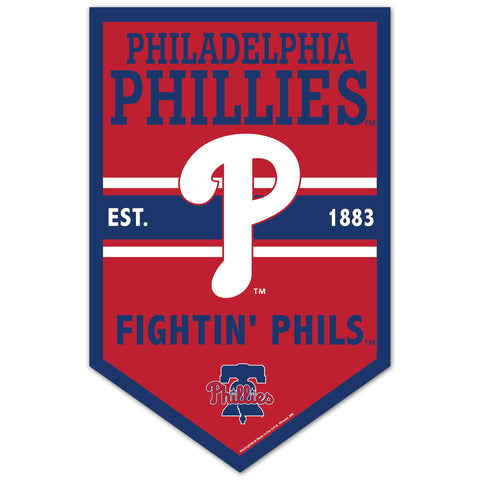 Philadelphia Phillies 11" x 17" Banner Sign