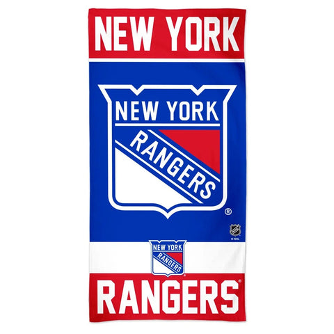 New York Rangers 30" X 60" Beach Towel