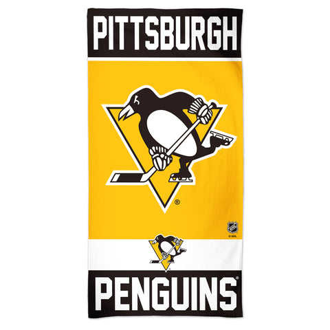 Pittsburgh Penguins 30" X 60" Beach Towel