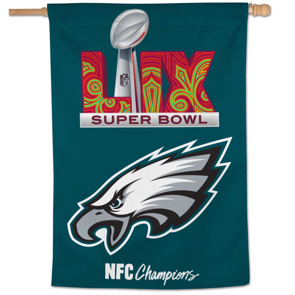 Philadelphia Eagles NFC Champions 28"x40" House Flag