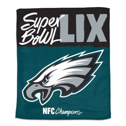Philadelphia Eagles NFC Champions Rally Towel 15" x 18" - Spectra