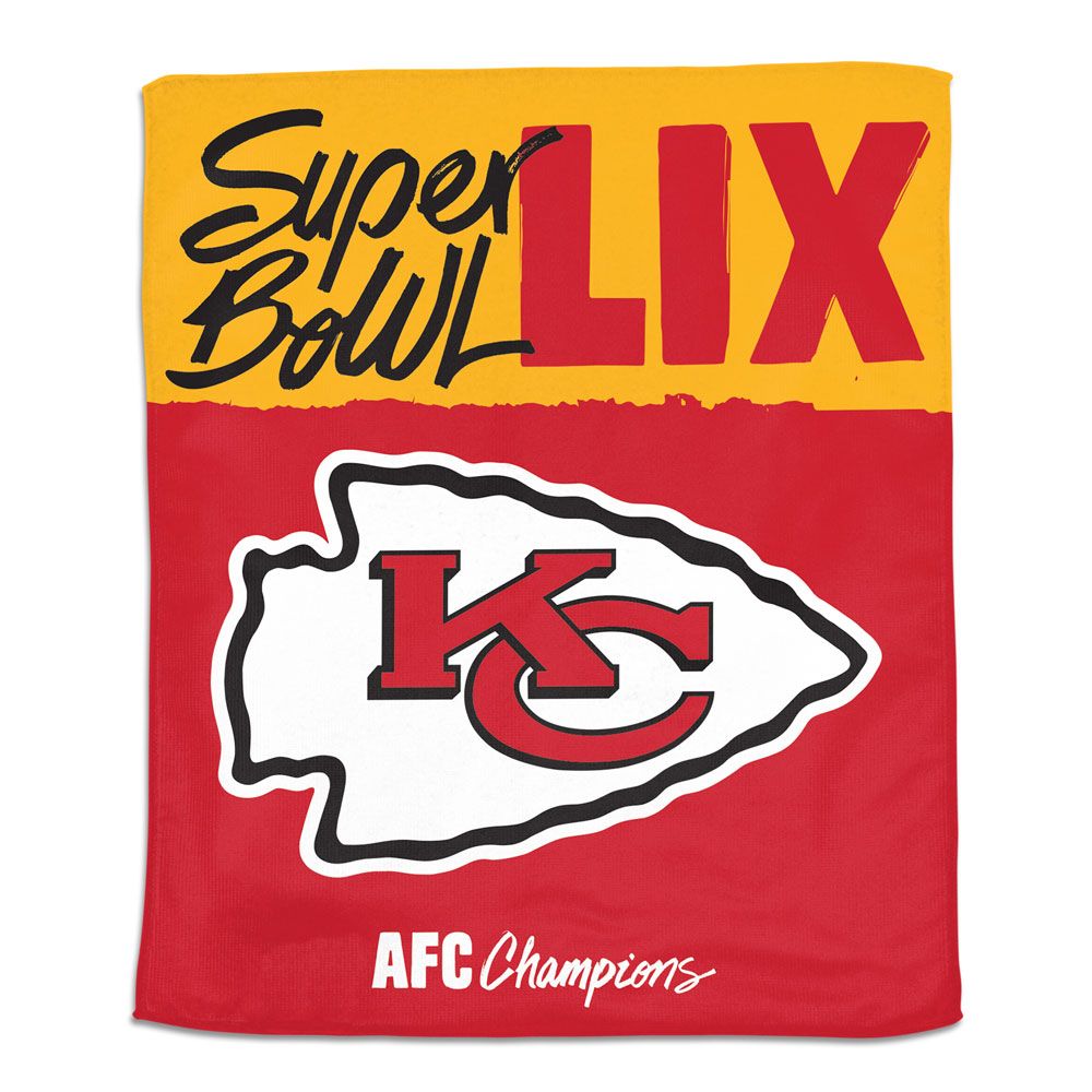 Kansas City Chiefs NFC Champions Rally Towel 15" x 18" - Spectra