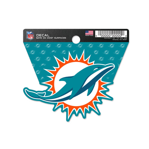 Miami Dolphins Clean Cut Decal - Logo