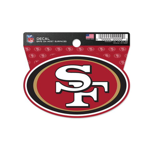 San Francisco 49ers Clean Cut Decal - Logo