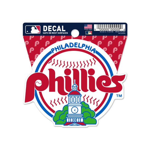 Philadelphia Phillies Clean Cut Decal - Retro