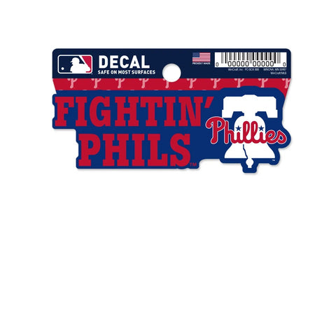 Philadelphia Phillies Clean Cut Decal - Slogan