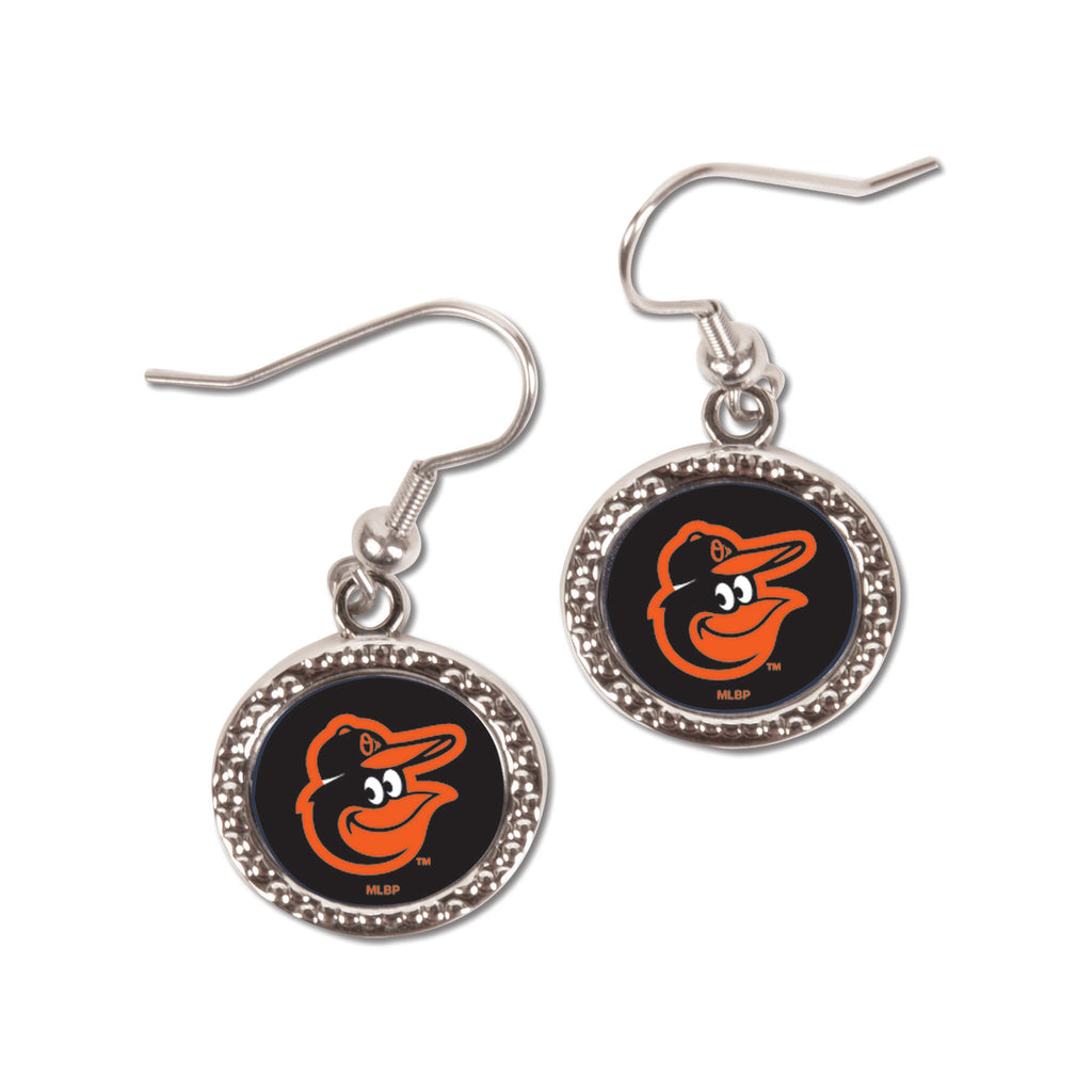 Baltimore Orioles Earrings - Round Dangle