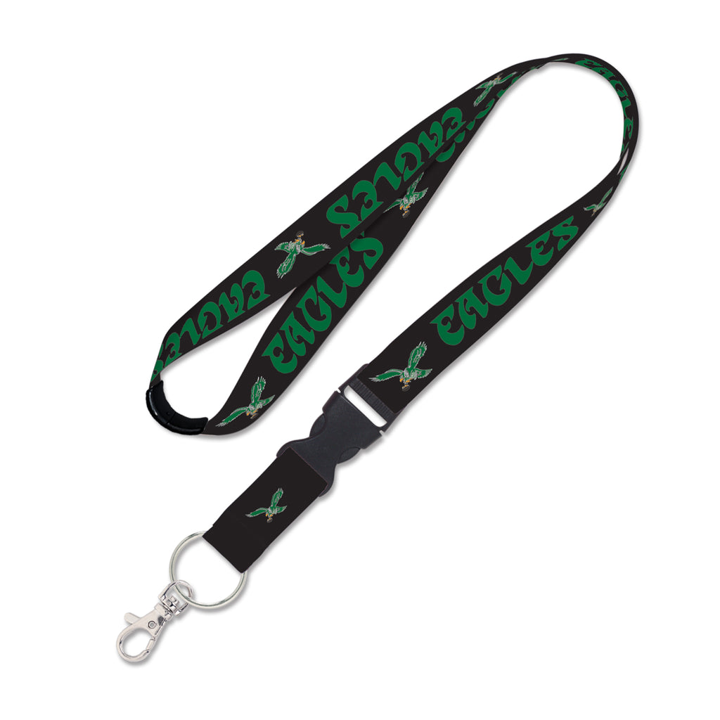 Philadelphia Eagles Retro Breakaway Lanyard - Black