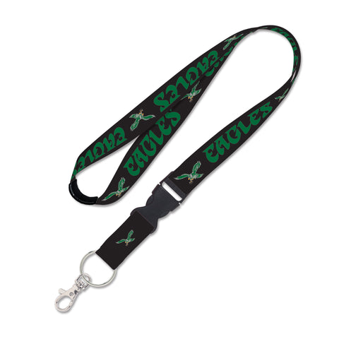 Philadelphia Eagles Retro Breakaway Lanyard - Black