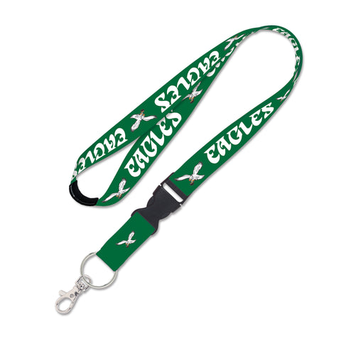 Philadelphia Eagles Retro Breakaway Lanyard - Kelly