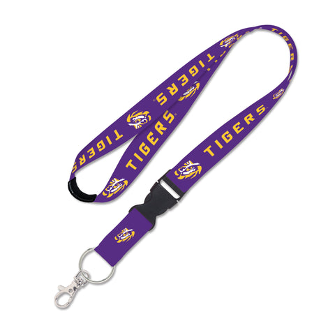 LSU Tigers Breakaway Lanyard - Team Color