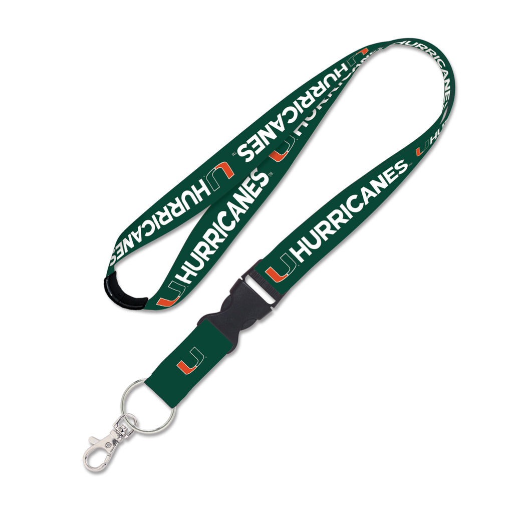Miami Hurricanes Breakaway Lanyard - Team Color
