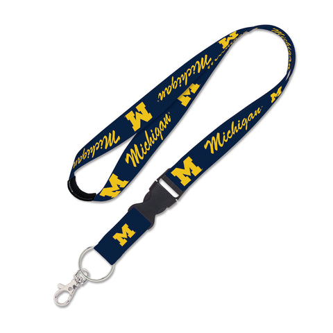 Michigan Wolverines Breakaway Lanyard - Team Color