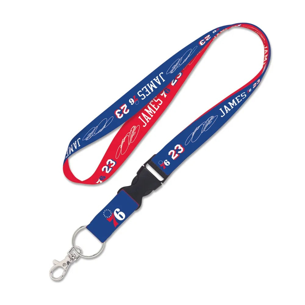 Philadelphia 76ers LeBron James Lanyard
