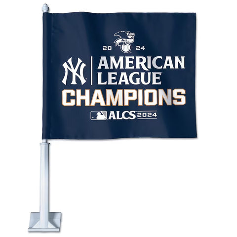 New York Yankees 2024 ALCS Champs 2-Sided Car Flag