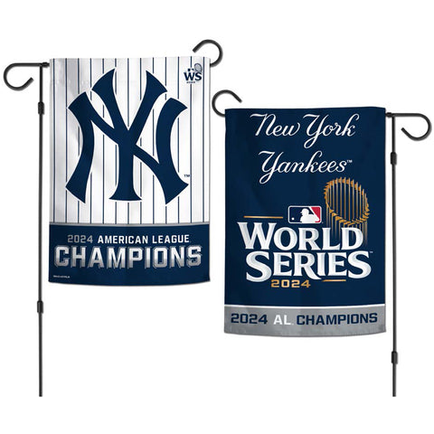 New York Yankees 2024 ALCS Champs Garden Flag 2-Sided